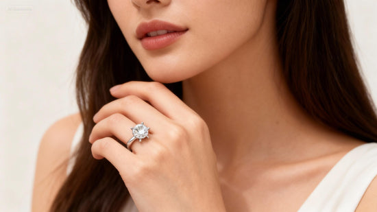 Eternal Bond Couple Ring Set Flexible Size -  Silver Edition